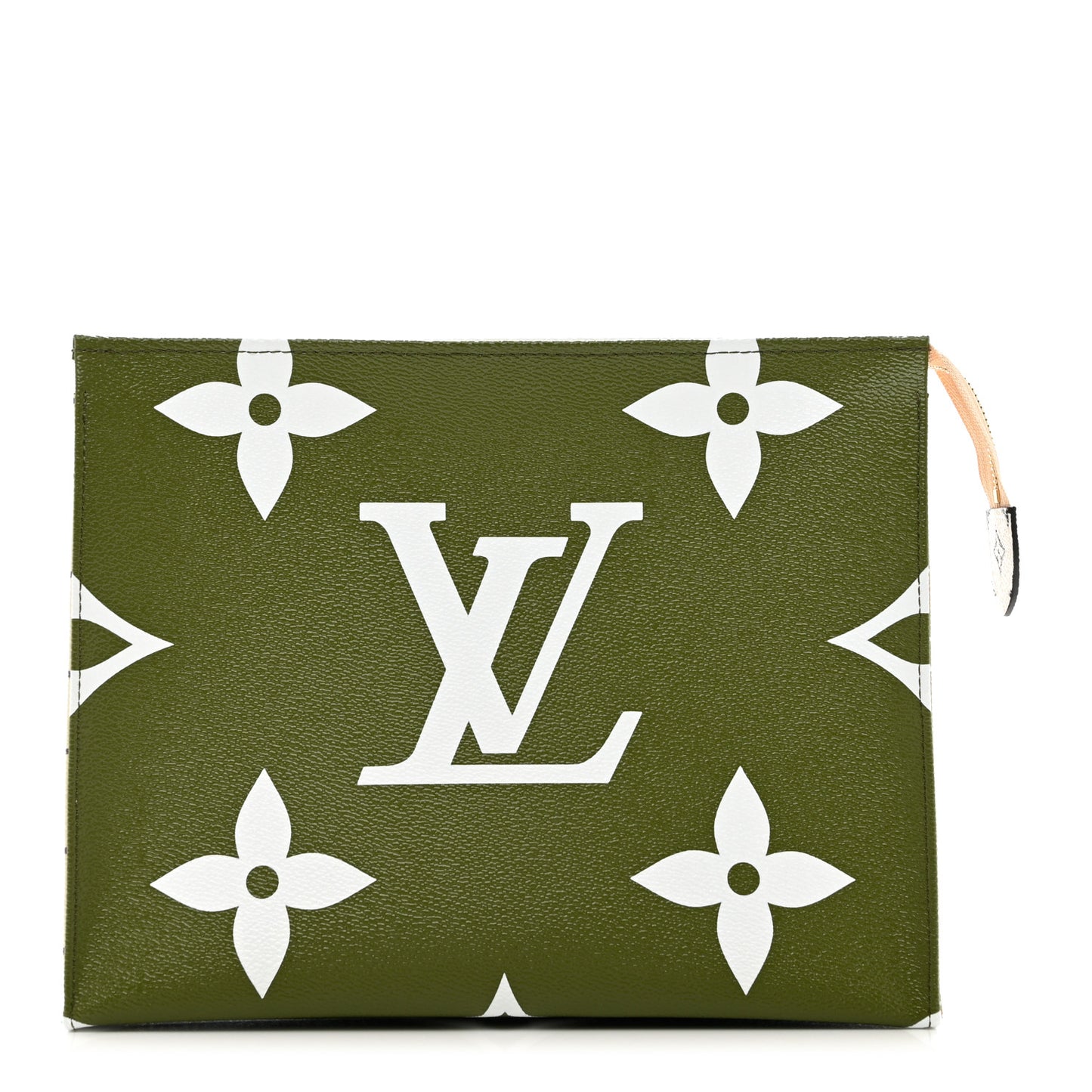 Monogram Giant Toiletry Pouch 26 Kaki