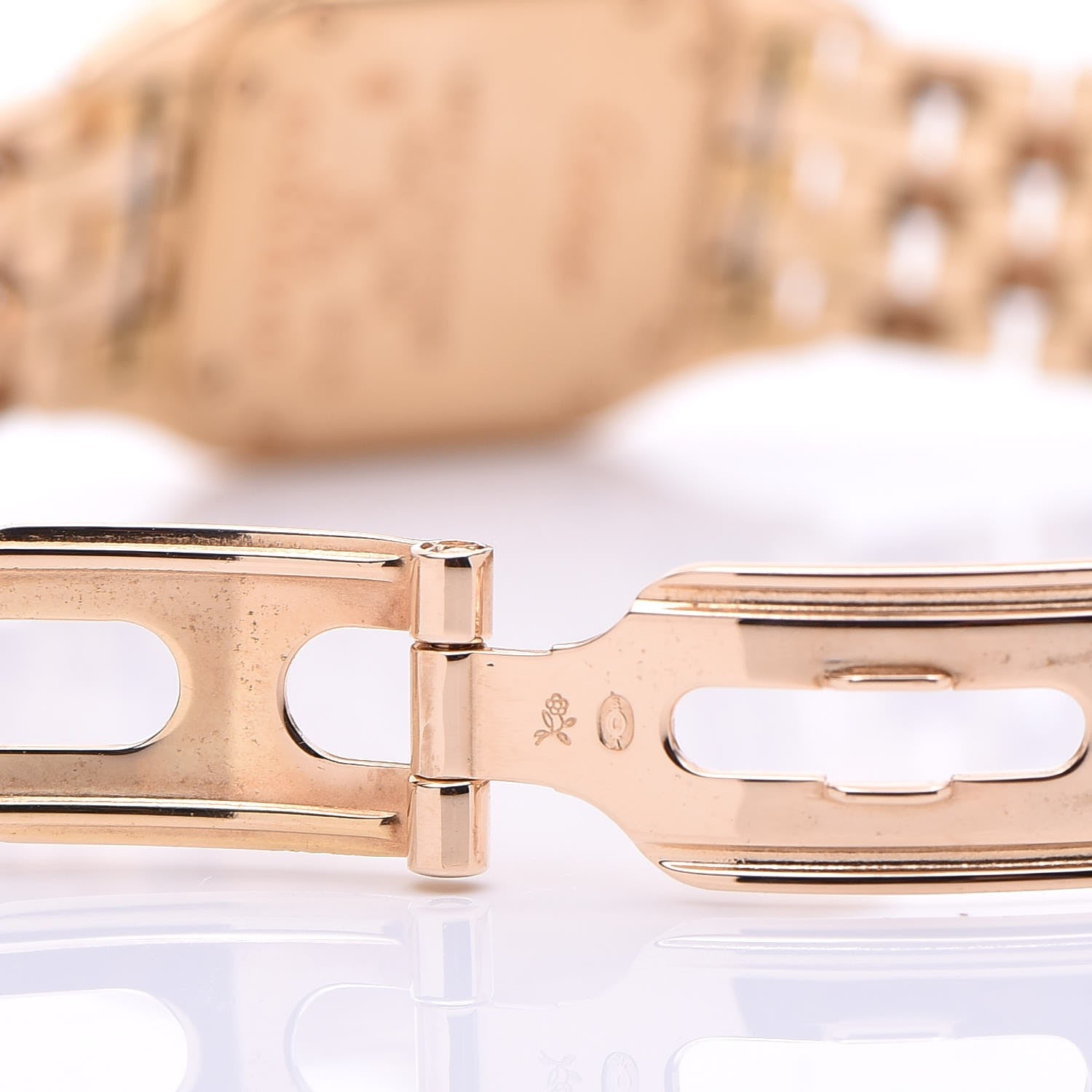 Cartier 18K Yellow Gold 22mm Panthere Quartz Watch 7 of 9