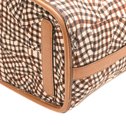 MCM Visetos Medium Liz Reversible Shopper Tote Cognac 15 of 15