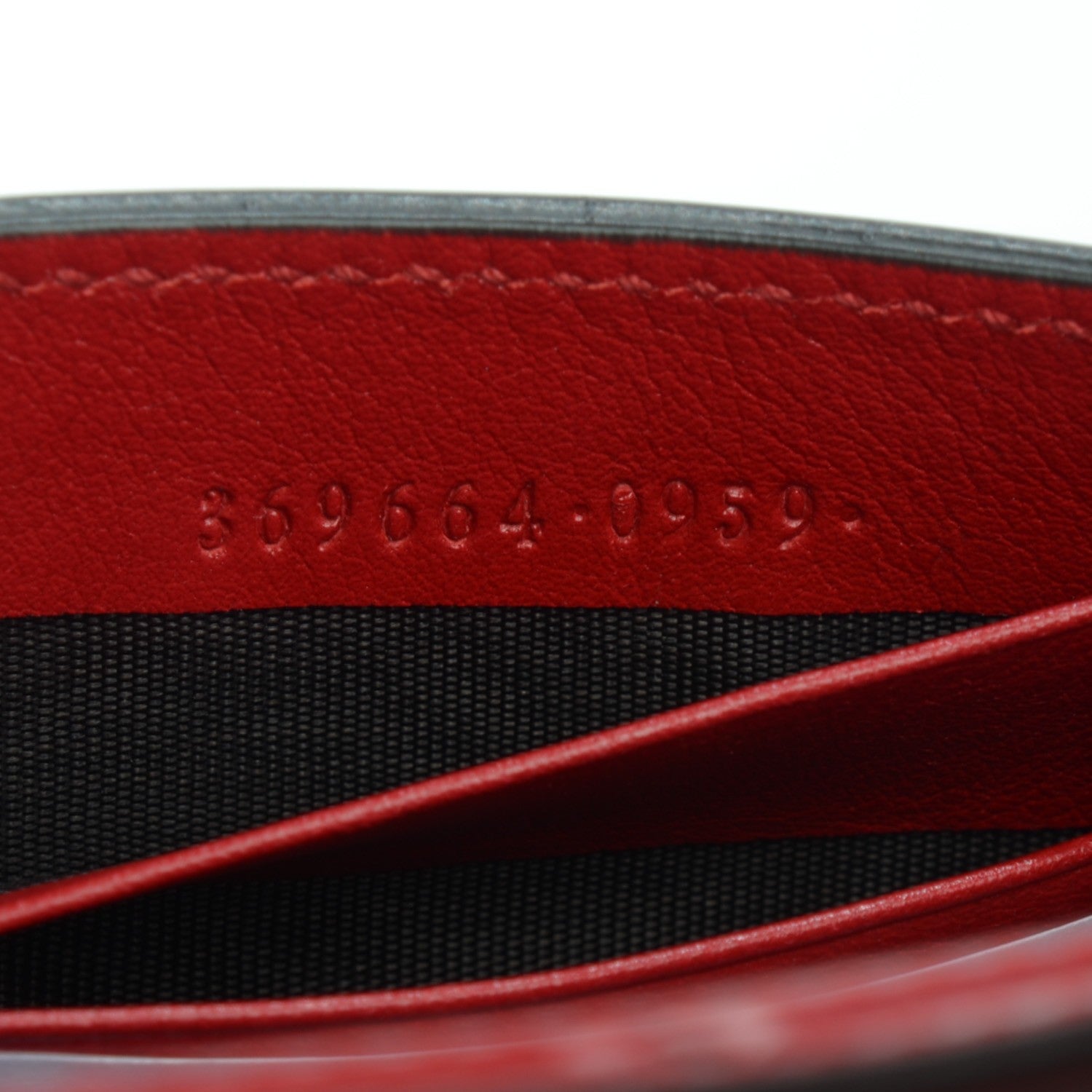 Gucci Shade Lux Calfskin Icon Wallet Hibiscus Red 7 of 7