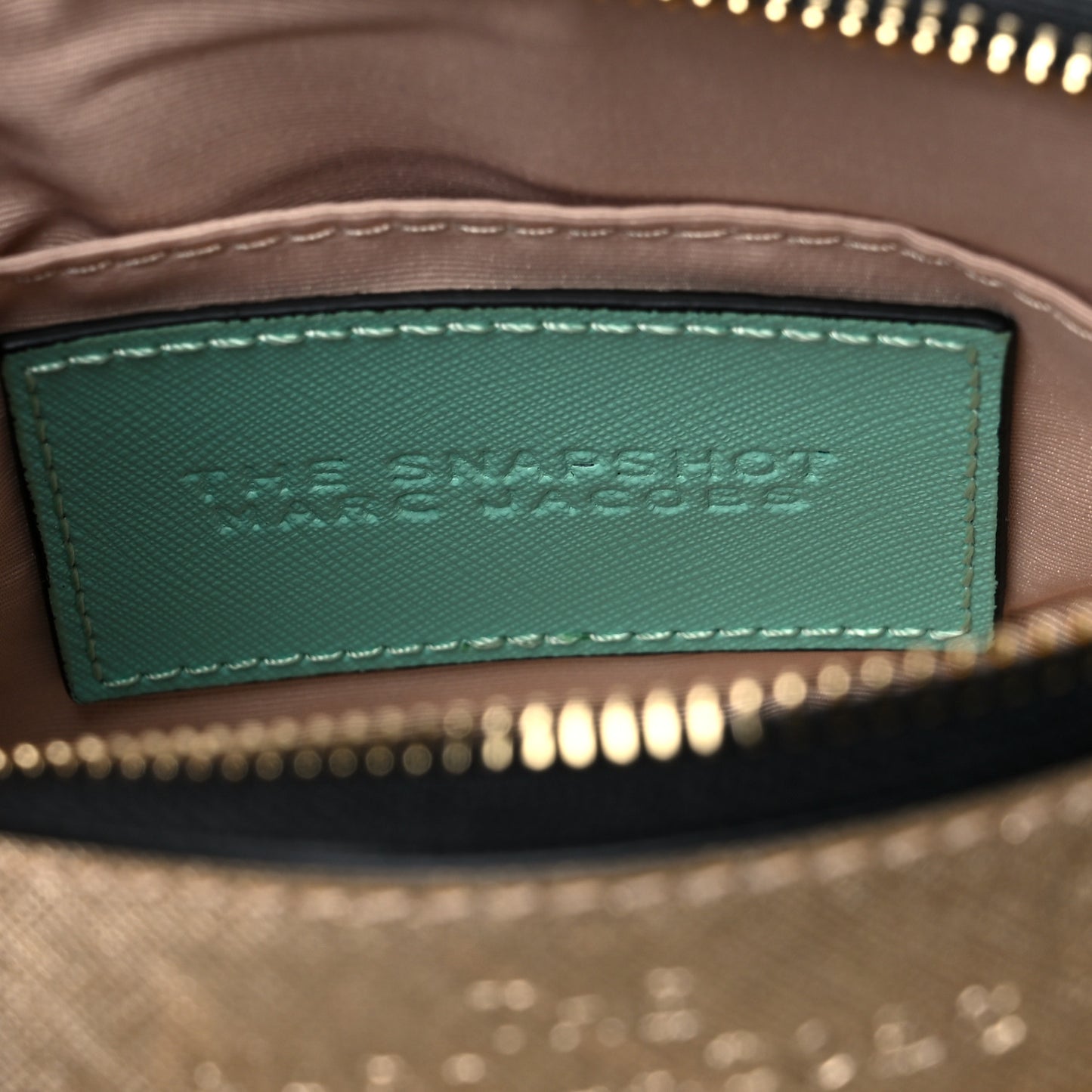 Saffiano Small Snapshot Camera Bag Mint Julep Multicolor