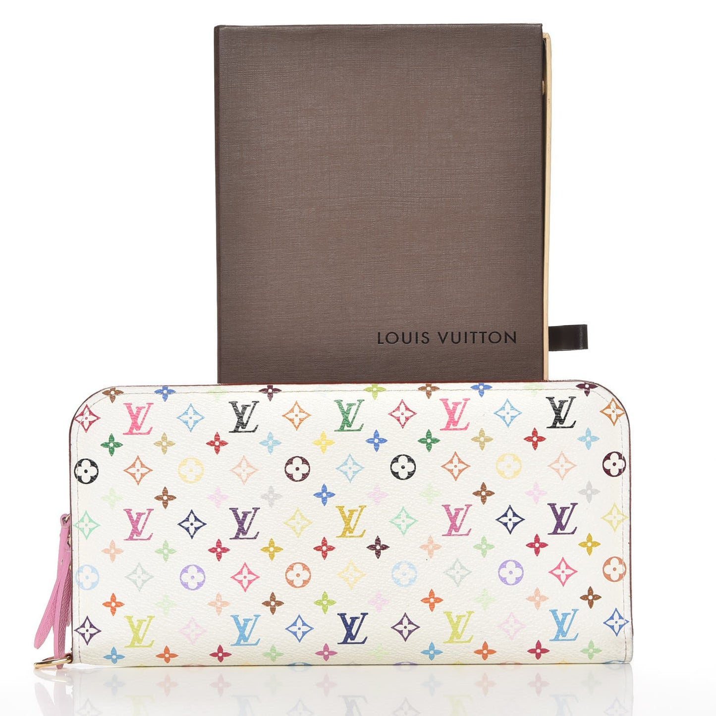 Monogram Multicolor Insolite Wallet White Litchi