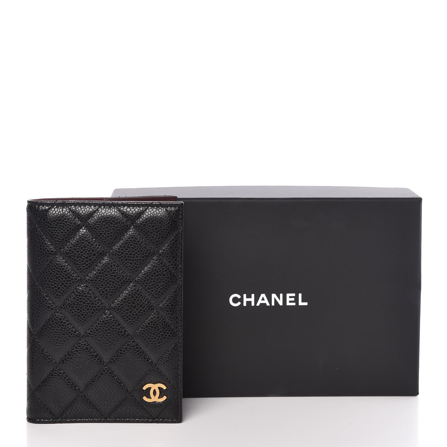 Chanel Caviar Quilted Passport Holder Black 8 of 8