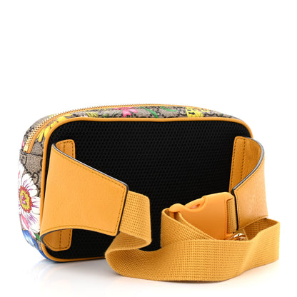 Gucci GG Supreme Monogram Flora Medium Ophidia Belt Bag Beige Multicolor Crop 3 of 11