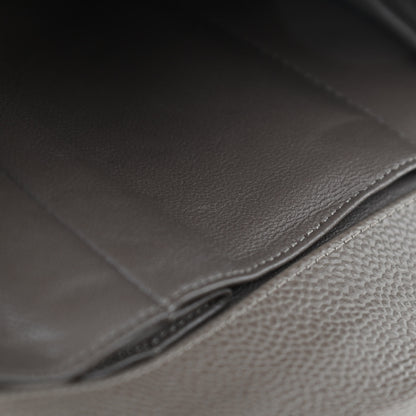 Chanel Caviar East West Flap Bag Taupe 12 of 12