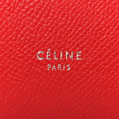 Celine Baby Grained Calfskin Micro Belt Bag Coquelicot 6 of 11