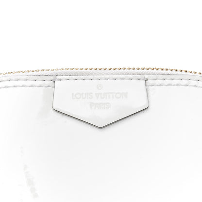 Louis Vuitton Patent Monogram Alma Mini Snow 8 of 13