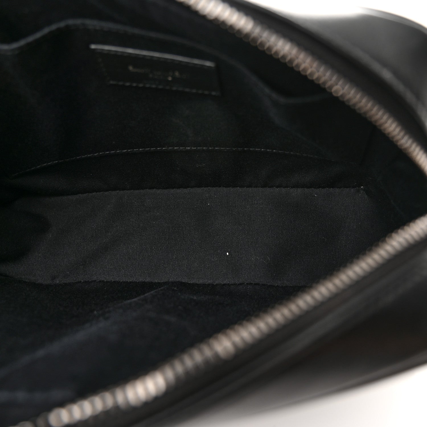 Saint Laurent Calfskin Matelasse Monogram Lou Camera Bag Black 5 of 10