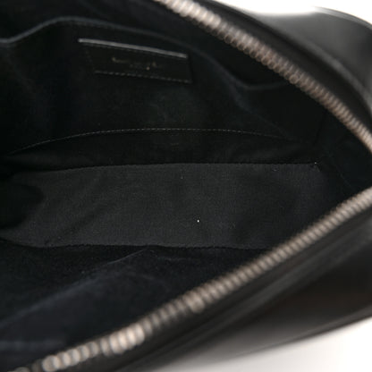 Saint Laurent Calfskin Matelasse Monogram Lou Camera Bag Black 5 of 10