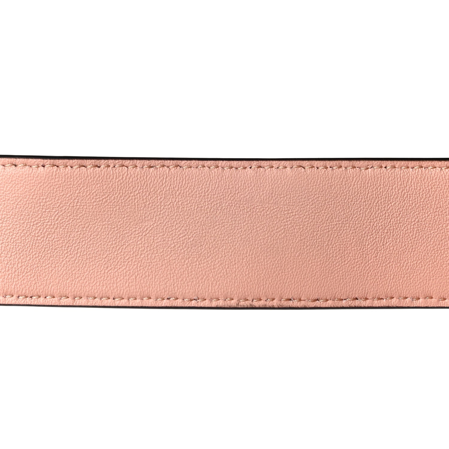 Fendi Nappa FF 1974 Embossed Large Baguette Rosa Bourbon 9 of 9