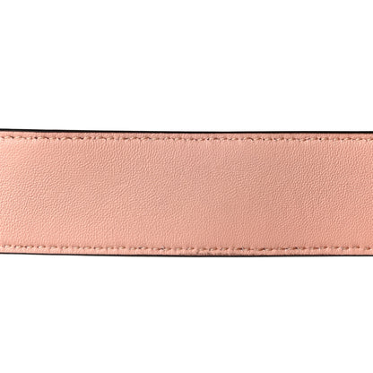 Fendi Nappa FF 1974 Embossed Large Baguette Rosa Bourbon 9 of 9