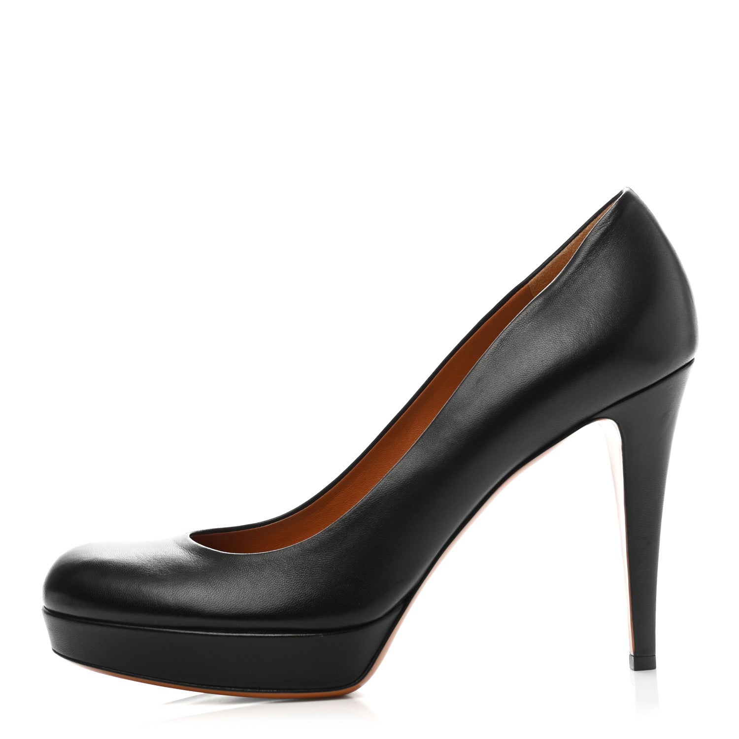 Gucci Nappa Betty Platform High Heel Pumps 40.5 Black 1 of 8