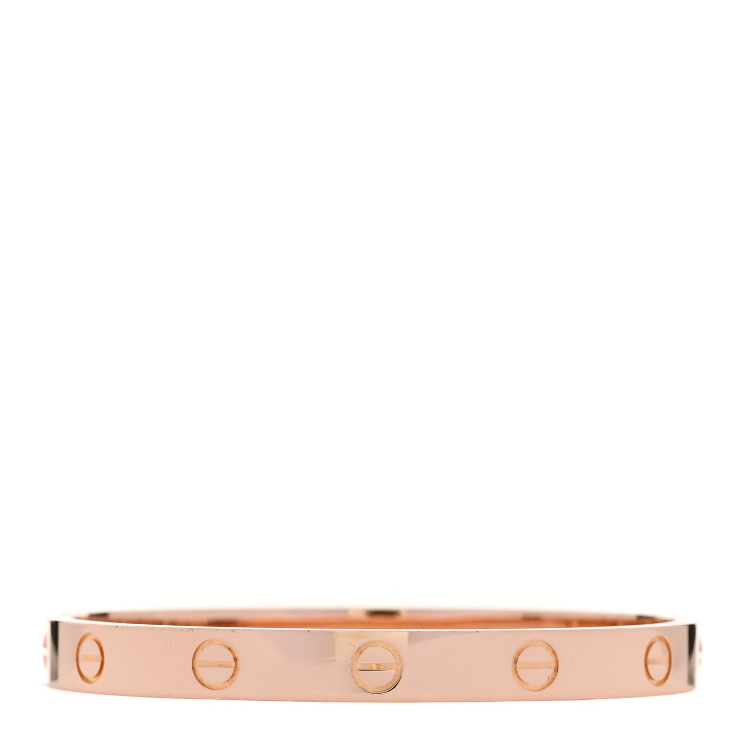 18k Pink Gold Love Bracelet 16