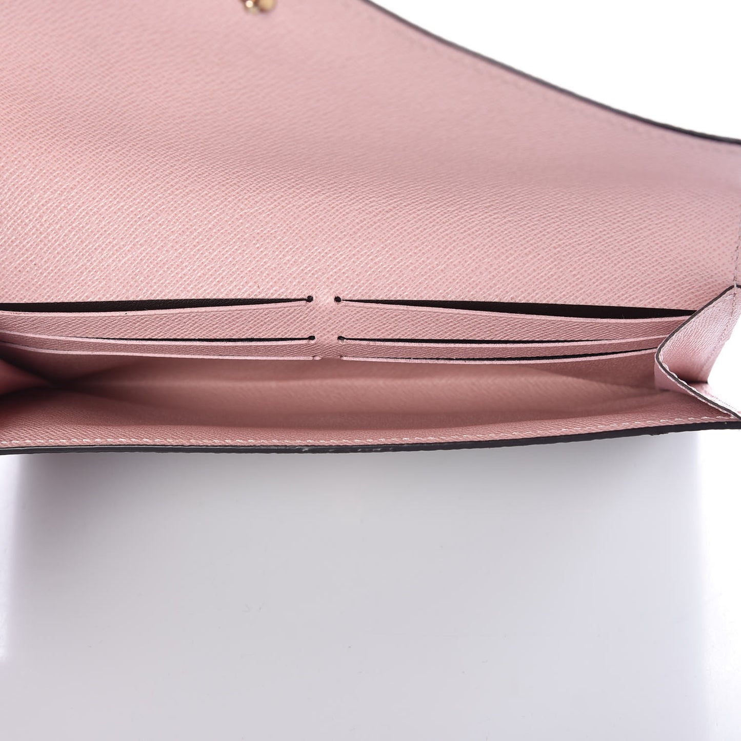 Monogram Jeanne Wallet Rose Ballerine