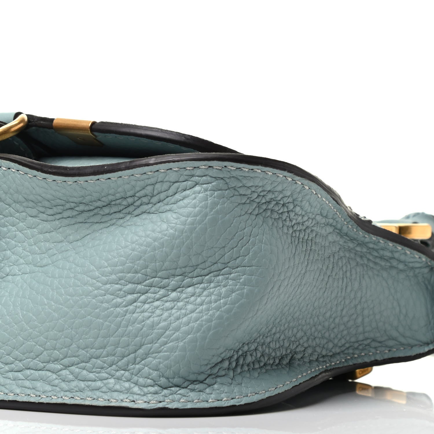 Chloe Calfskin Mini Marcie Satchel Mint Blue 11 of 11
