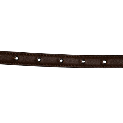 Gucci Moon Calfskin Nickel Interlocking G 20mm Belt 70 28 Brown 4 of 7