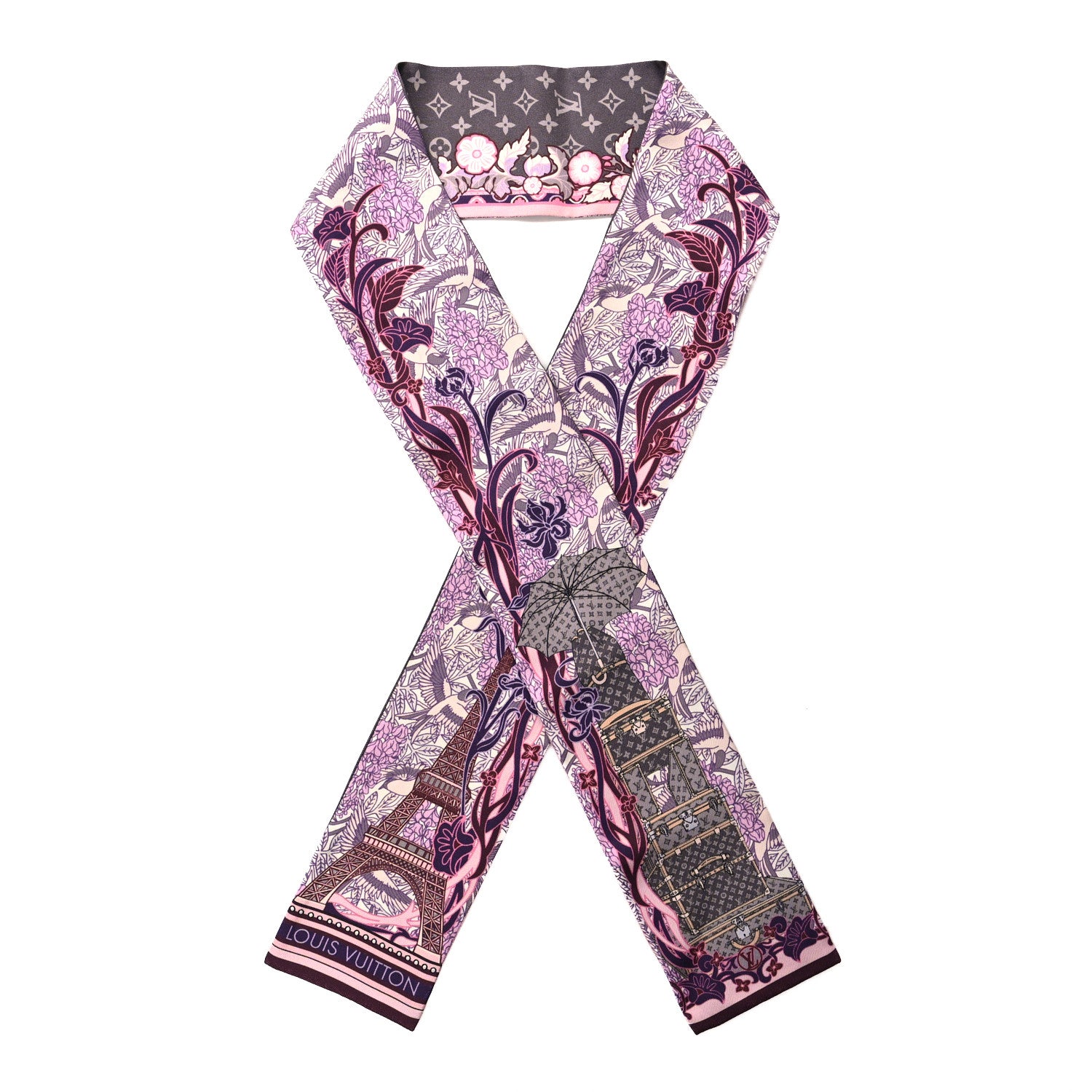 Louis Vuitton Silk Louis A Paris Bandeau Rose 1 of 3