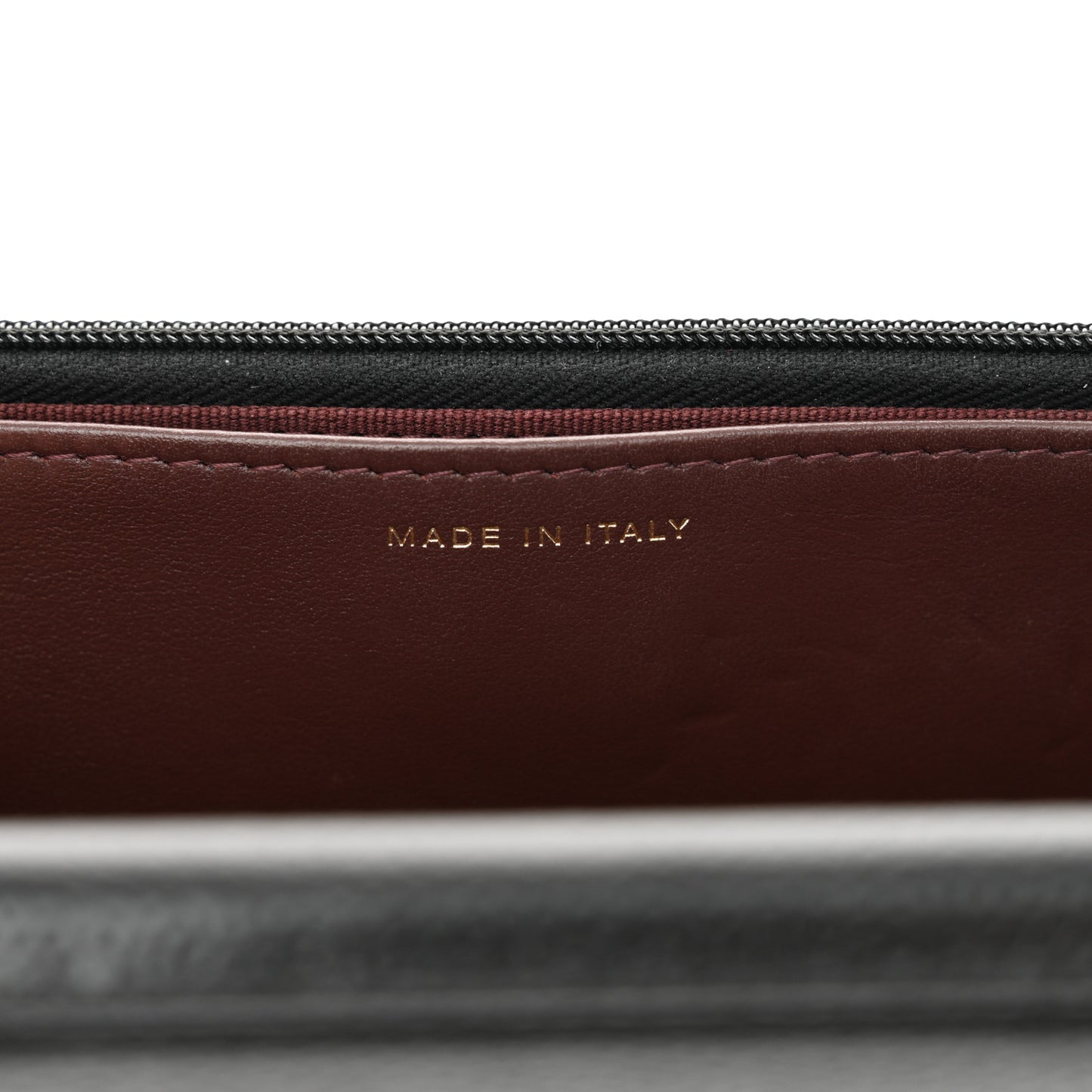 Caviar Quilted CC Turnlock Wallet On Chain WOC Black