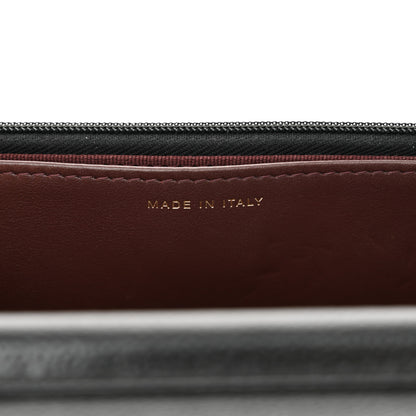 Chanel Caviar Quilted CC Turnlock Wallet On Chain WOC Black 7 of 13