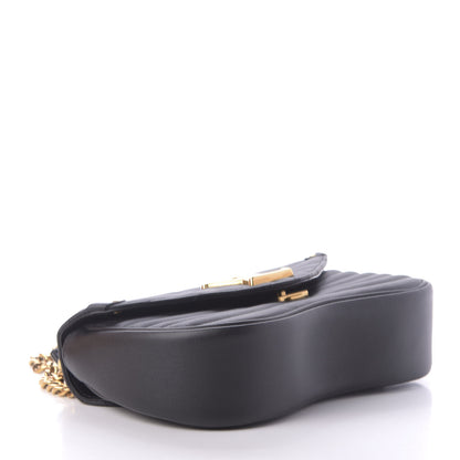 Louis Vuitton Calfskin New Wave Chain MM Black 4 of 11