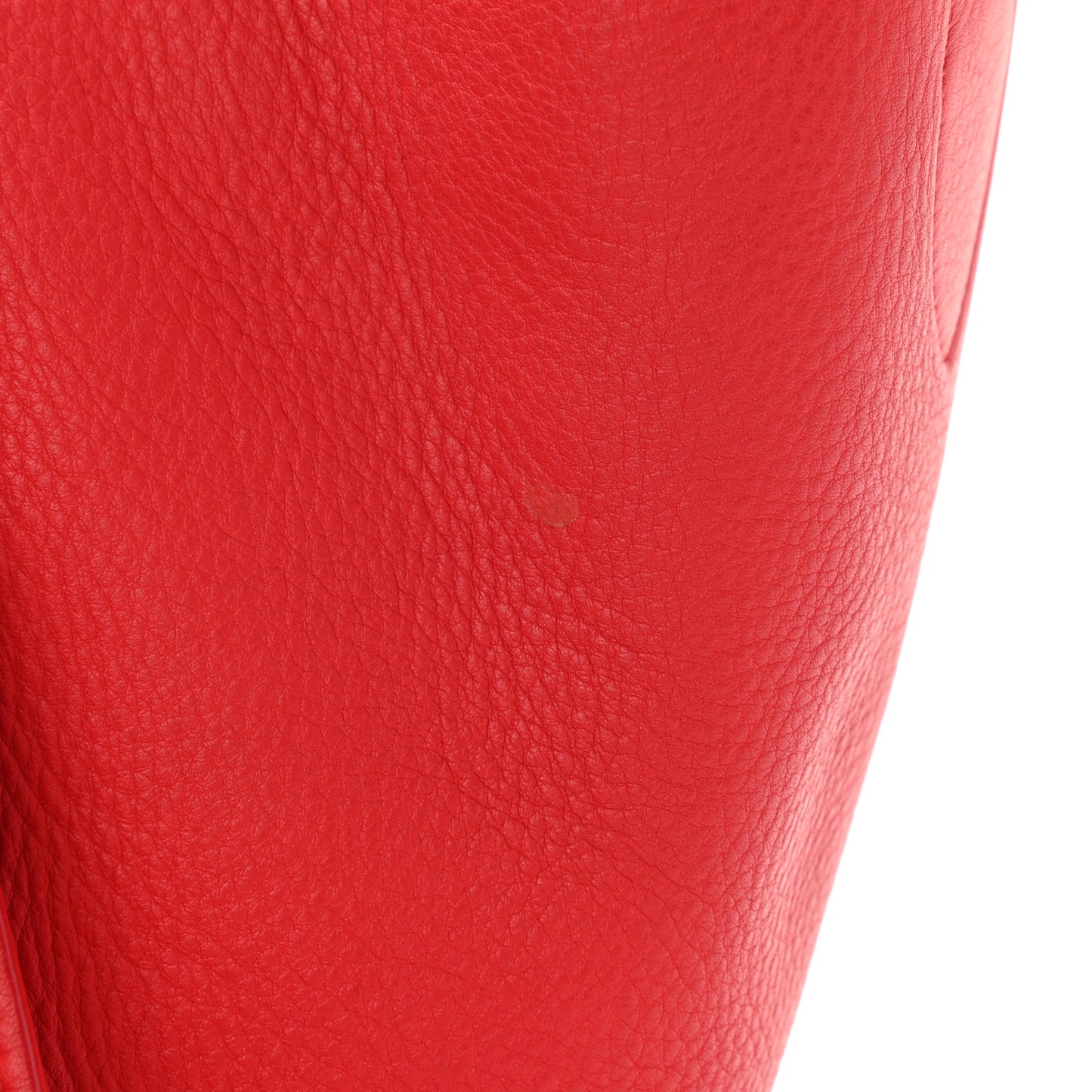 Supple Calfskin Medium Phantom Luggage Coquelicot