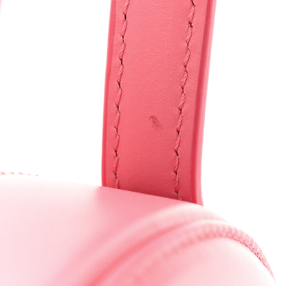 Celine Smooth Calfskin Cuir Triomphe Oval Minaudiere Lipstick 12 of 12