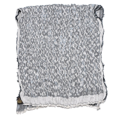 Louis Vuitton Silk Wool Monogram Ikat Scarf 3 of 7