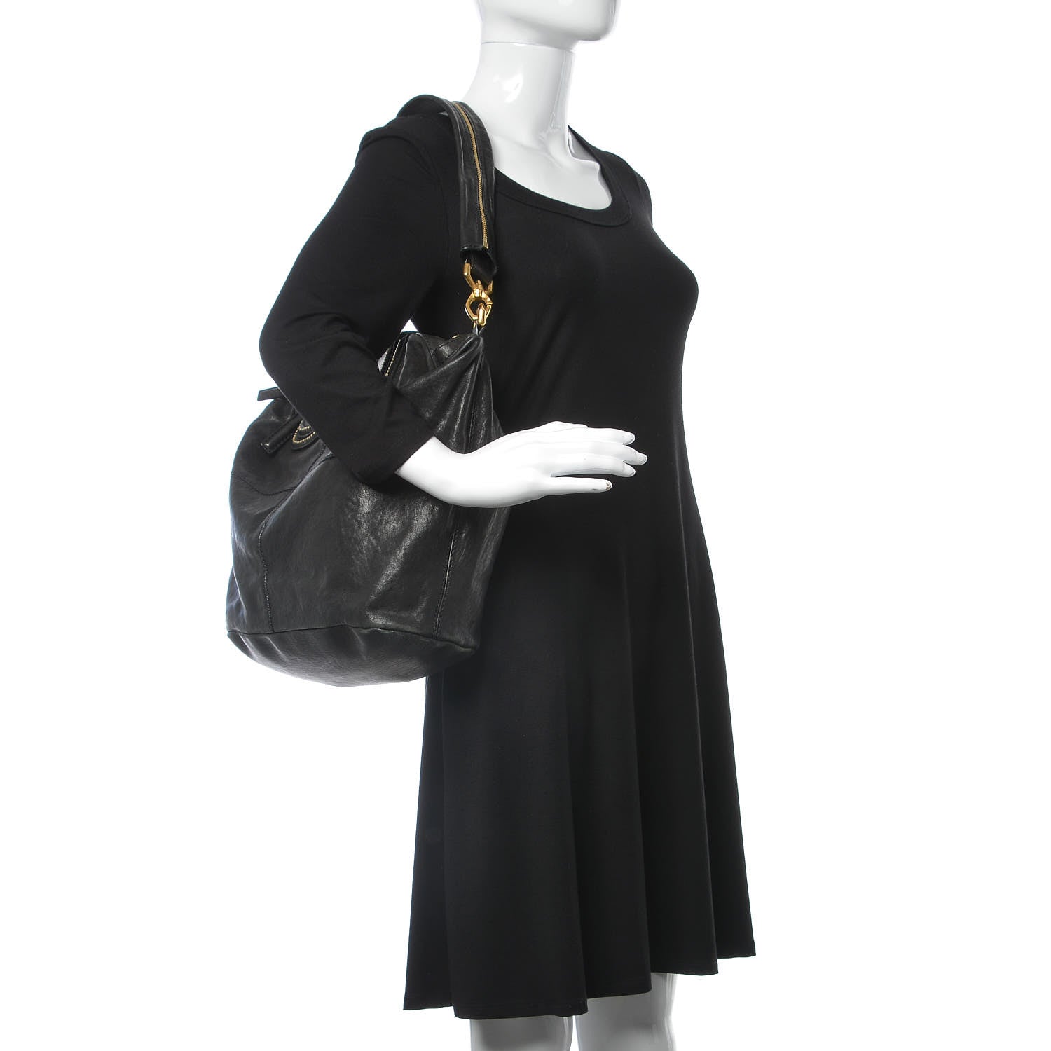 Givenchy Lambskin Studded Nightingale Black 2 of 11