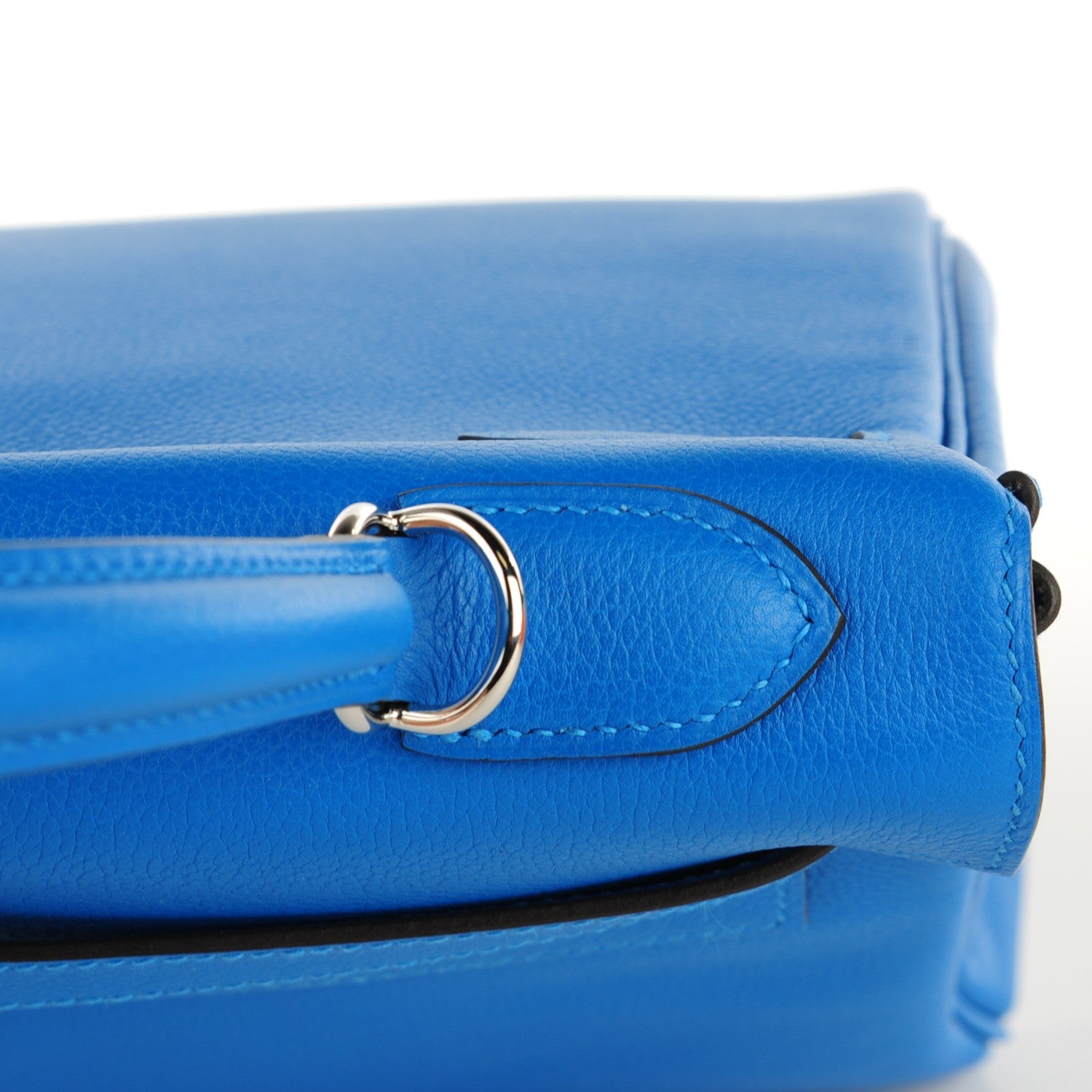 Hermes Evercolor Kelly Retourne 32 Bleu Hydra 8 of 24