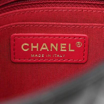 Chanel Lambskin Quilted Mini Romance Square Flap Black 6 of 12