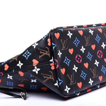 Louis Vuitton Game On Neverfull MM Black 6 of 10