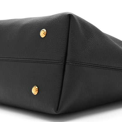 Louis Vuitton Grained Calfskin Low Key Hobo MM Black 10 of 10