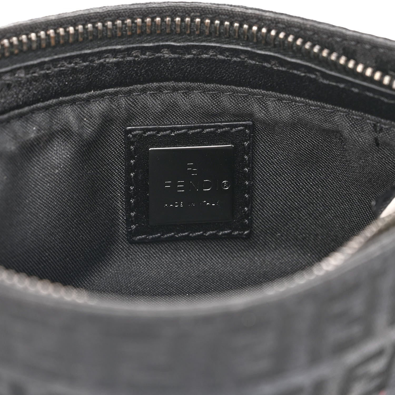 Fendi Zucchino Pochette Black 5 of 11