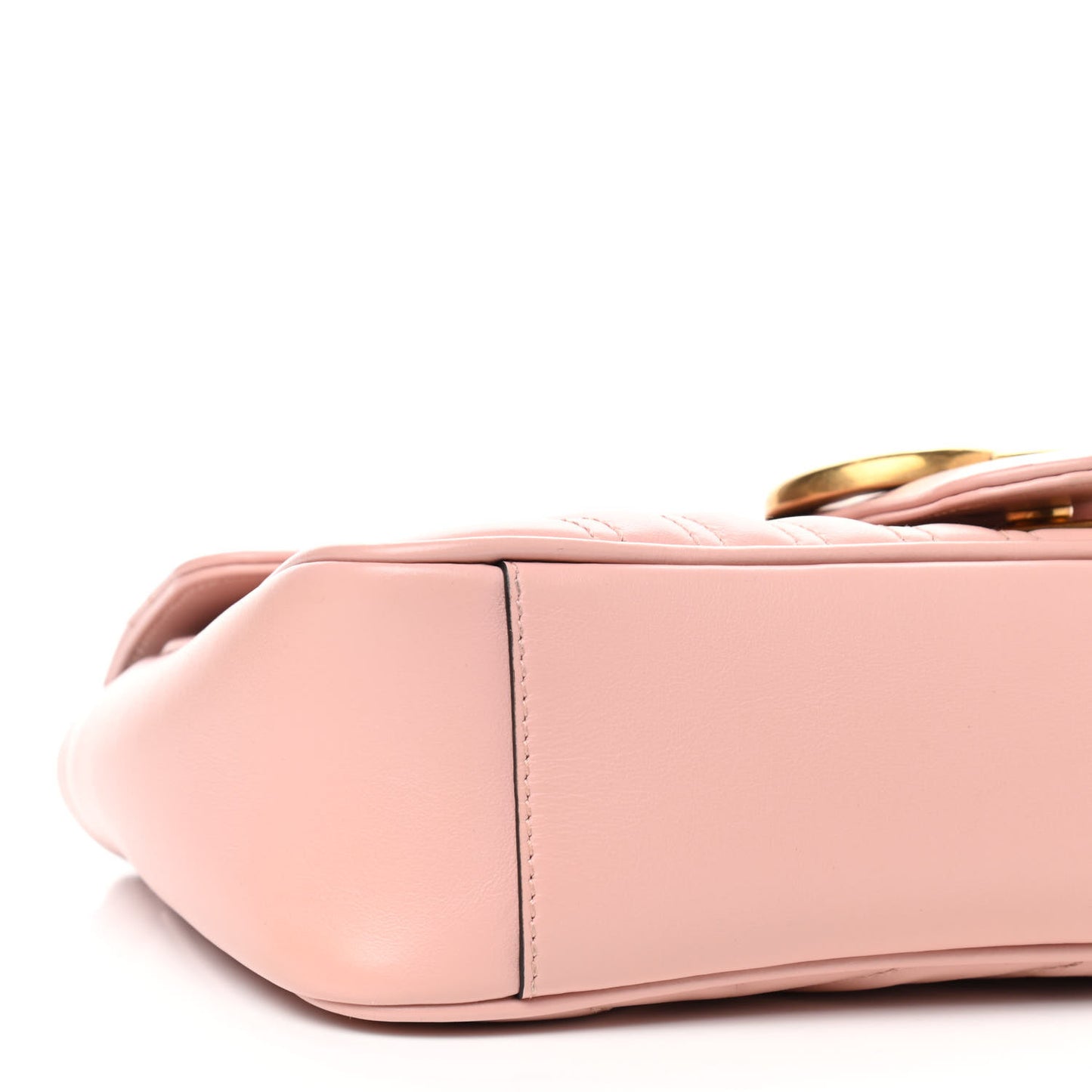Calfskin Matelasse Small GG Marmont Shoulder Bag Perfect Pink