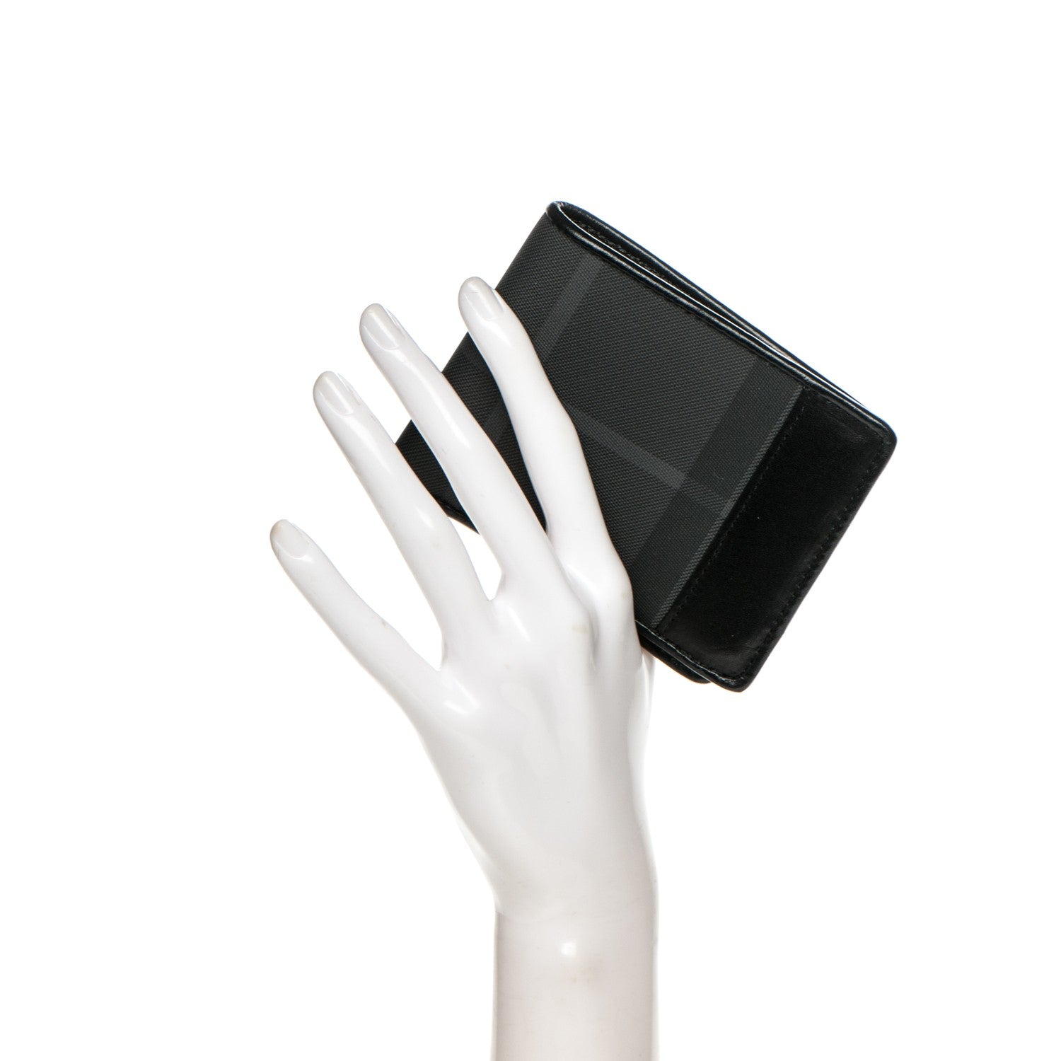 Burberry Beat Check Bi-Fold Wallet Black 2 of 6