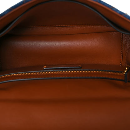 Valentino Garavani Denim Medium Roman Stud Shoulder Bag Light Denim Selleria 5 of 8