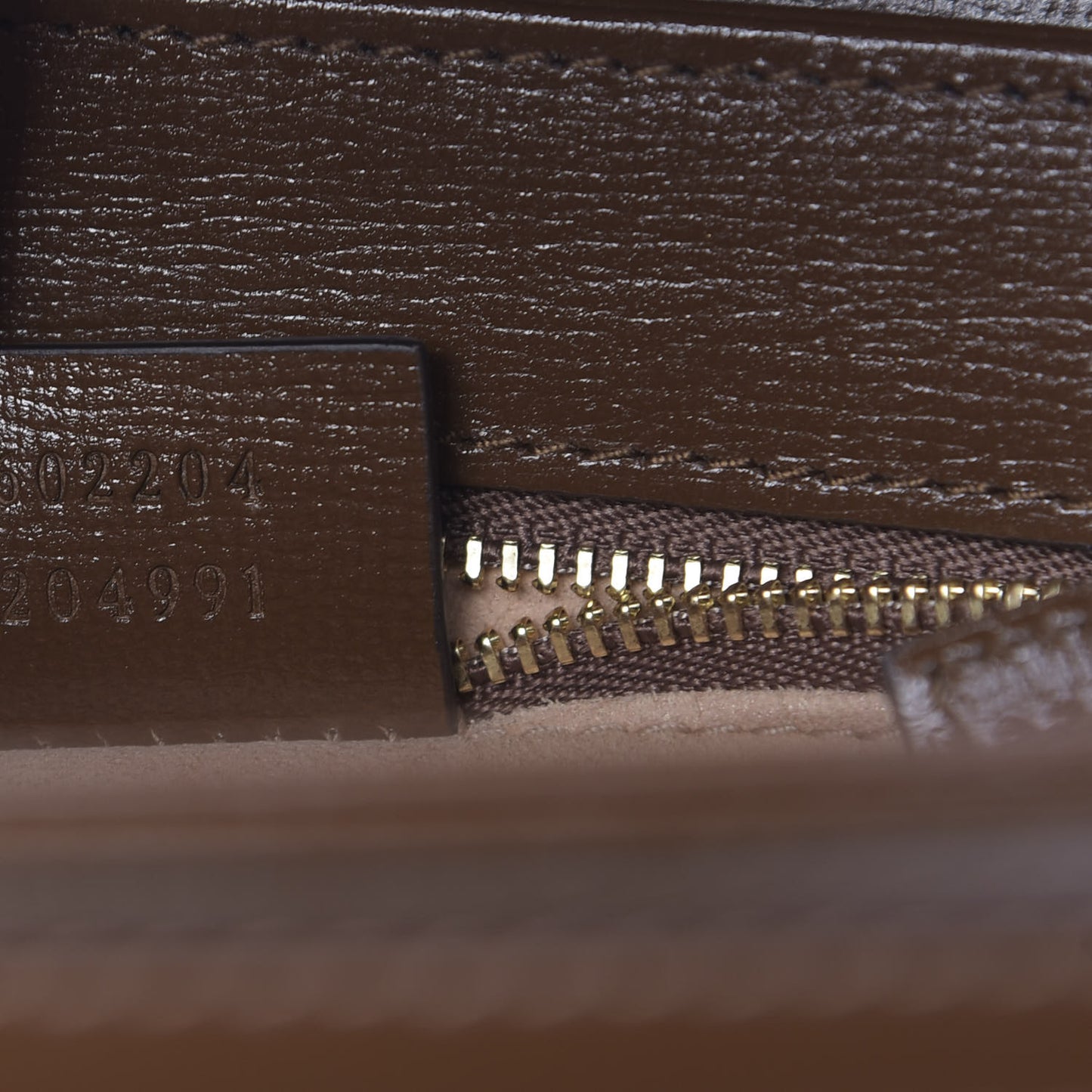 GG Supreme Monogram Horsebit 1955 Shoulder Bag Beige Brown Sugar
