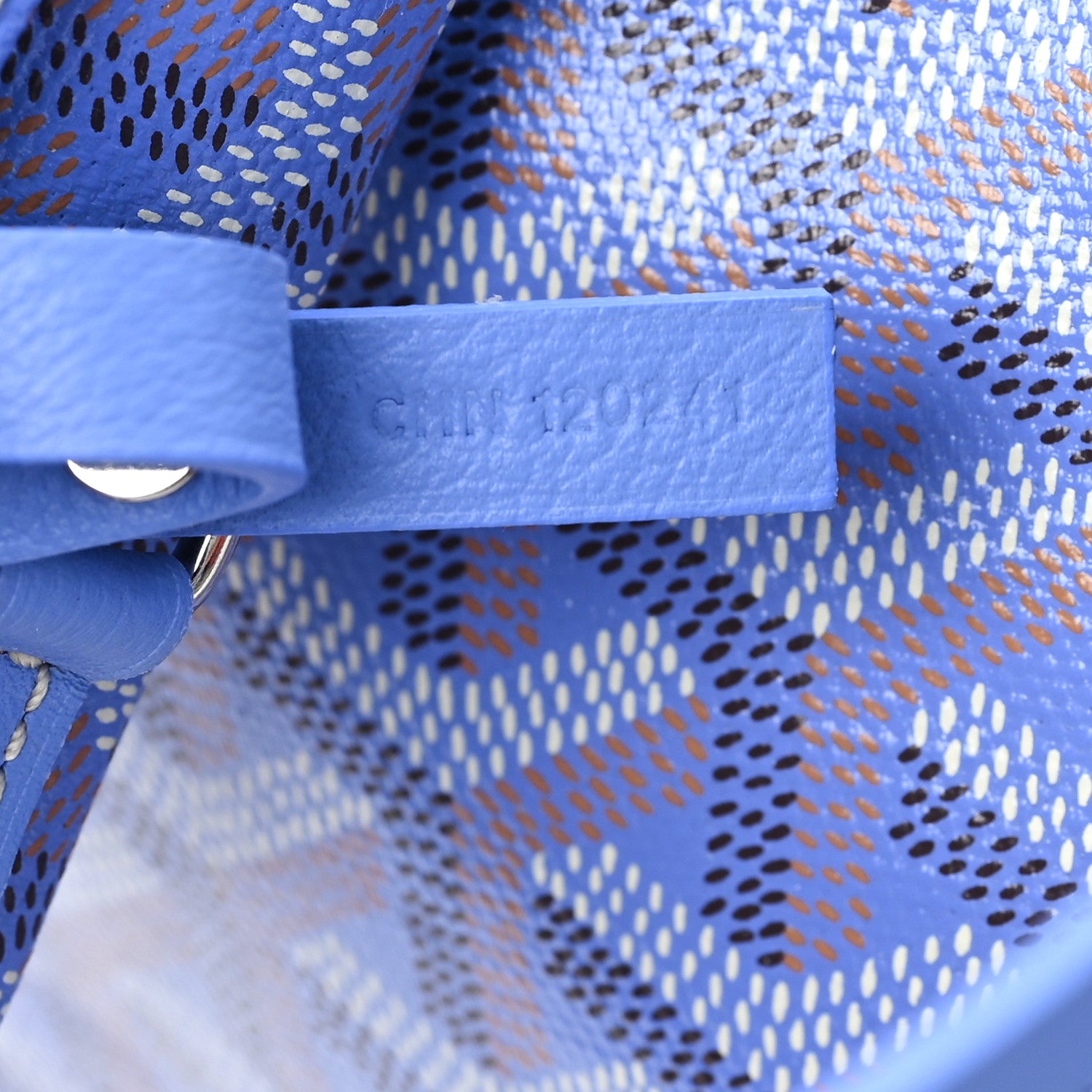Goyard Goyardine Le Jardin Saint Louis PM Iris 8 of 10