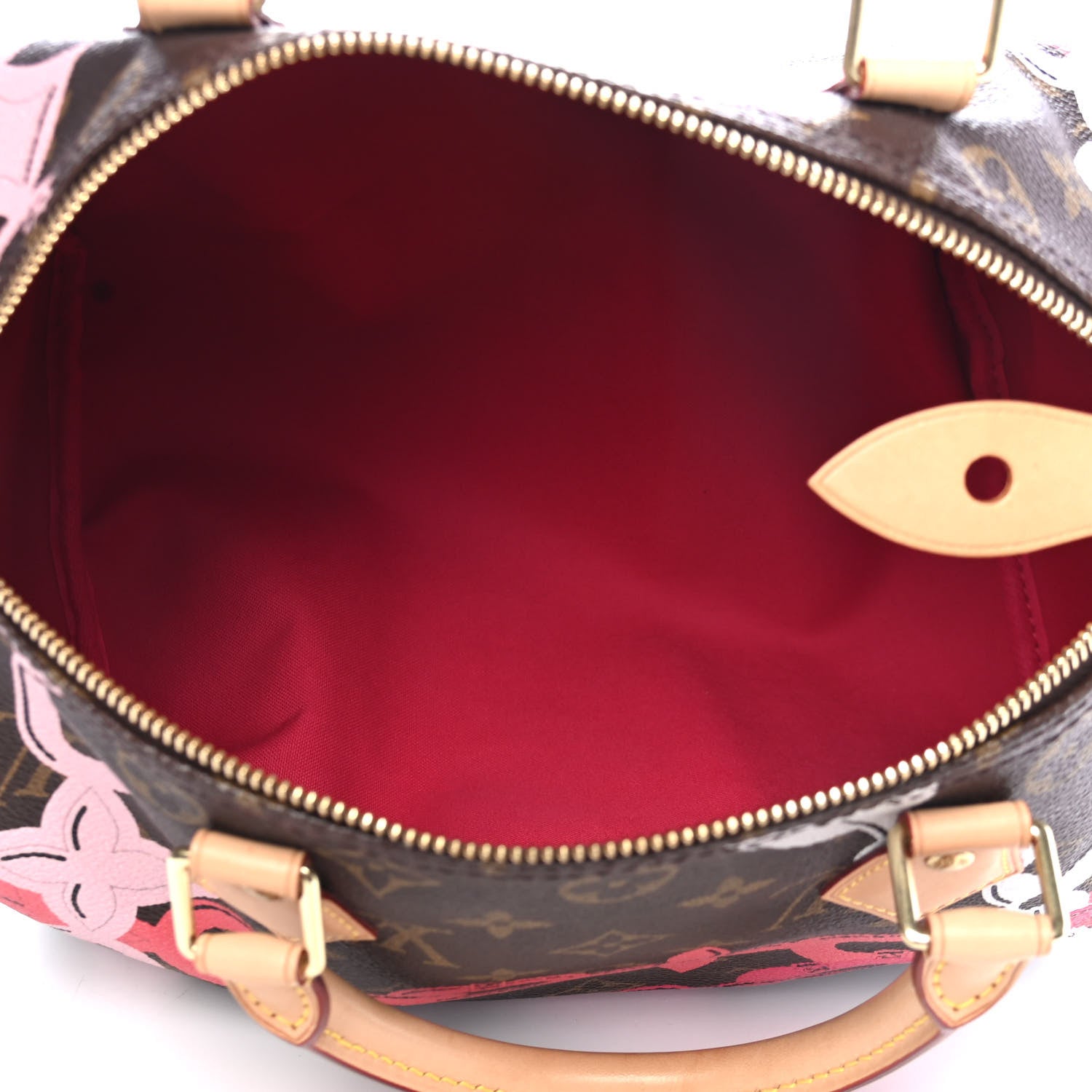 Louis Vuitton Monogram Bay Speedy 30 Rose Ballerine Poppy 4 of 4
