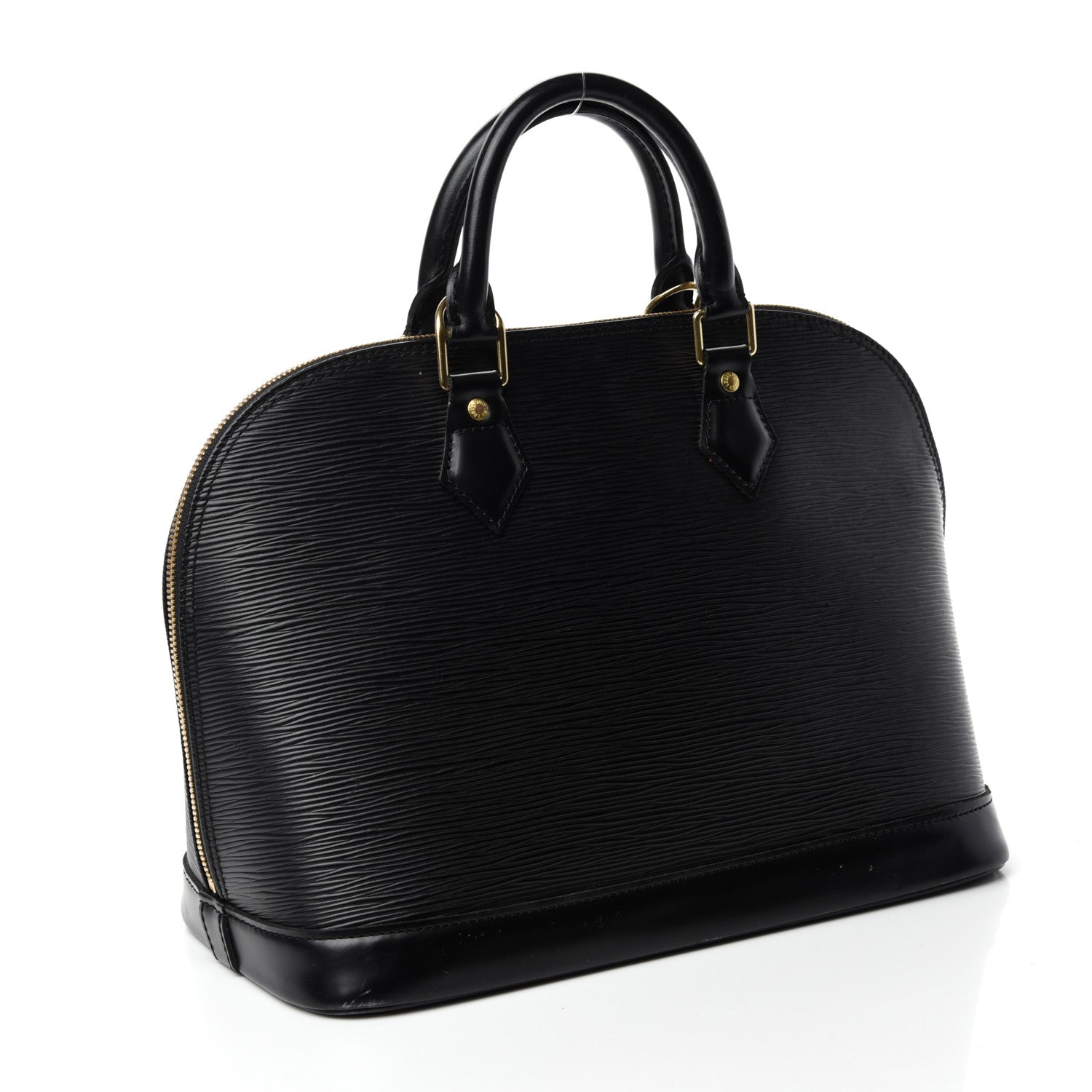 Louis Vuitton Epi Alma PM Black 3 of 18