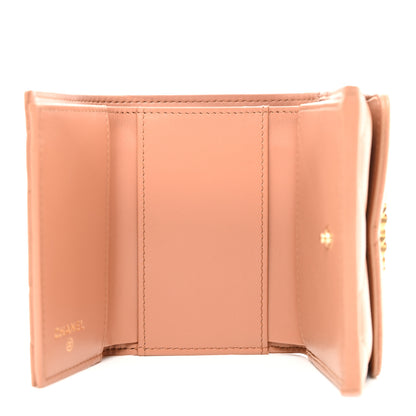 Chanel Goatskin Quilted Chanel 19 Small Flap Wallet Beige 5 of 8
