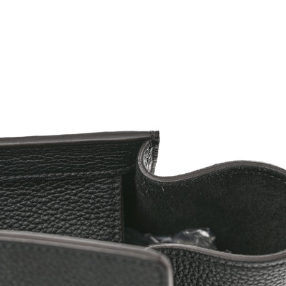 Celine Drummed Calfskin Micro Luggage Black 11 of 14