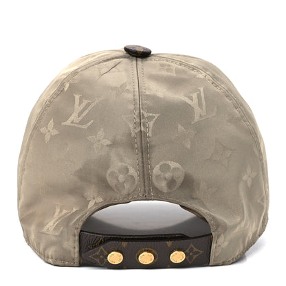 Louis Vuitton Monogram Polyester Silk LV Get Ready Cap Beige 5 of 7