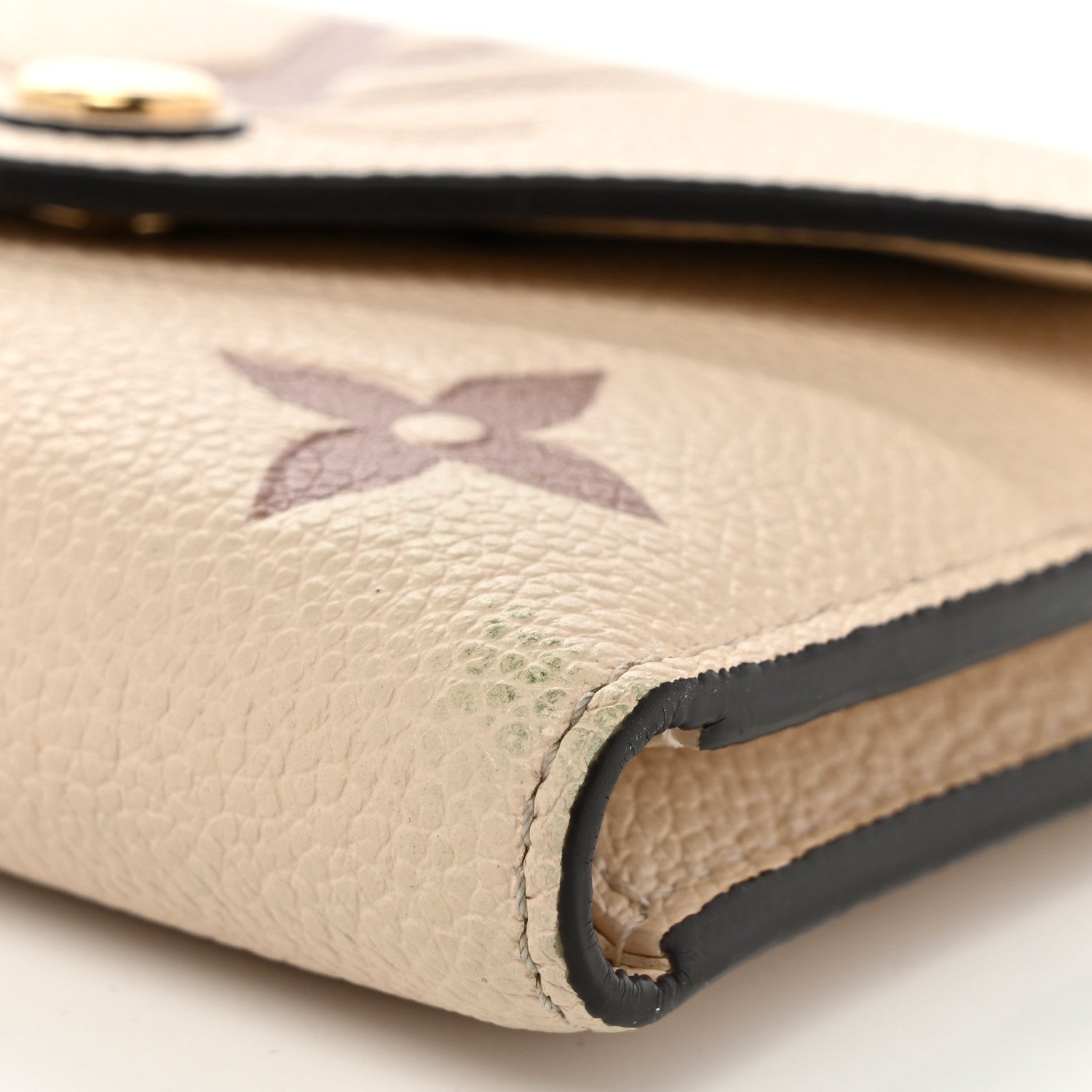 Louis Vuitton Empreinte Monogram Giant Victorine Wallet Creme Bois De Rose 9 of 9