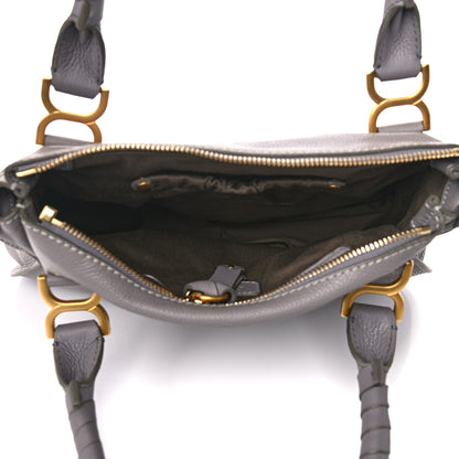 Chloe Calfskin Medium Marcie Satchel Cashmere Grey 4 of 11