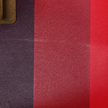 Valentino Garavani Smooth Calfskin Colorblock Medium Vring Shoulder Bag Rouge Pur 12 of 14