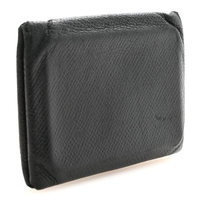 Hermes Epsom Calvi Card Case Black 3 of 7