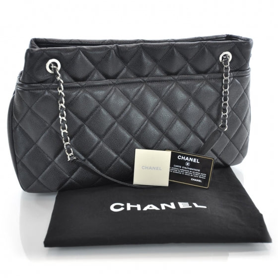 Chanel Caviar Timeless Tote Black 3 of 10