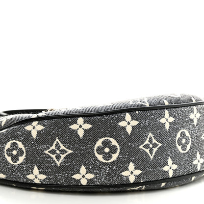 Louis Vuitton Monogram Jacquard Denim Loop Black 8 of 9