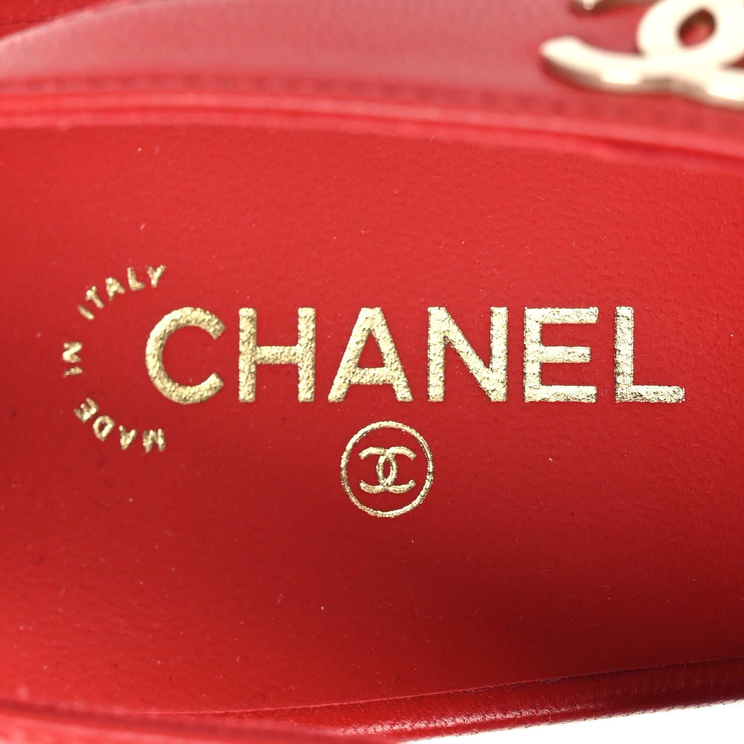 Chanel Lambskin Slingback Pumps 40.5 Black White 9 of 11